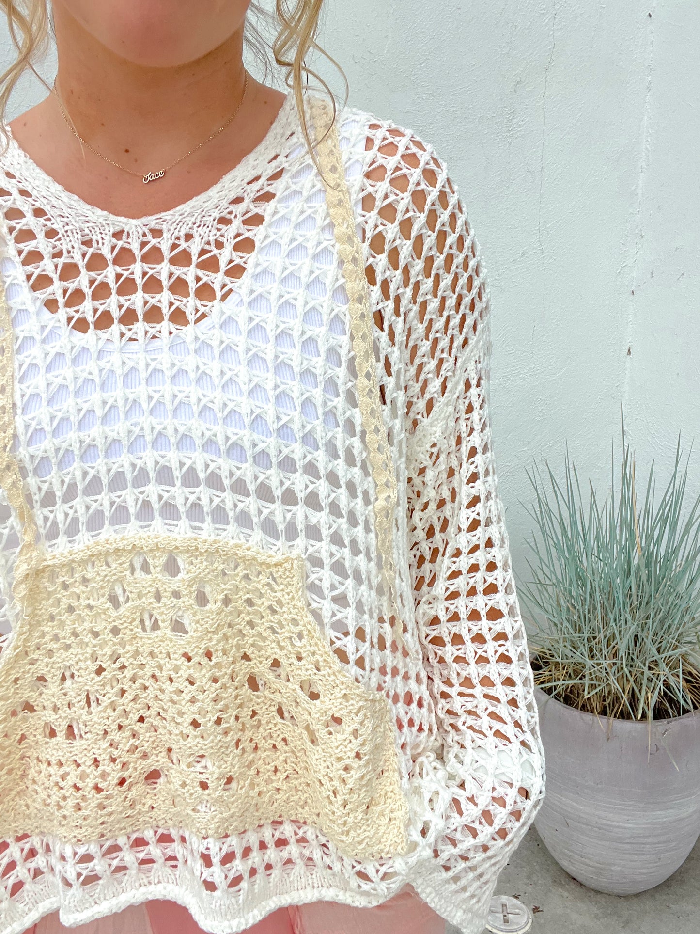 The Florence Crochet Hoodie
