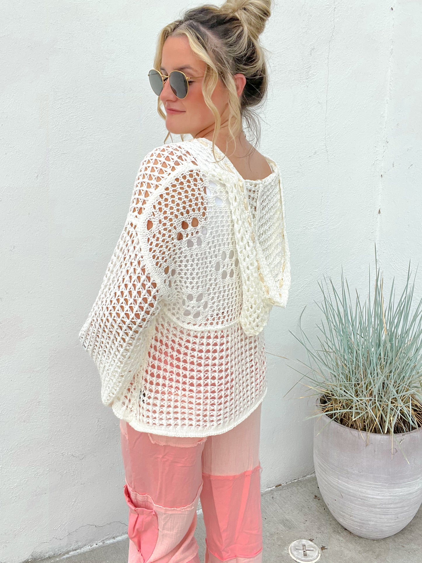 The Florence Crochet Hoodie