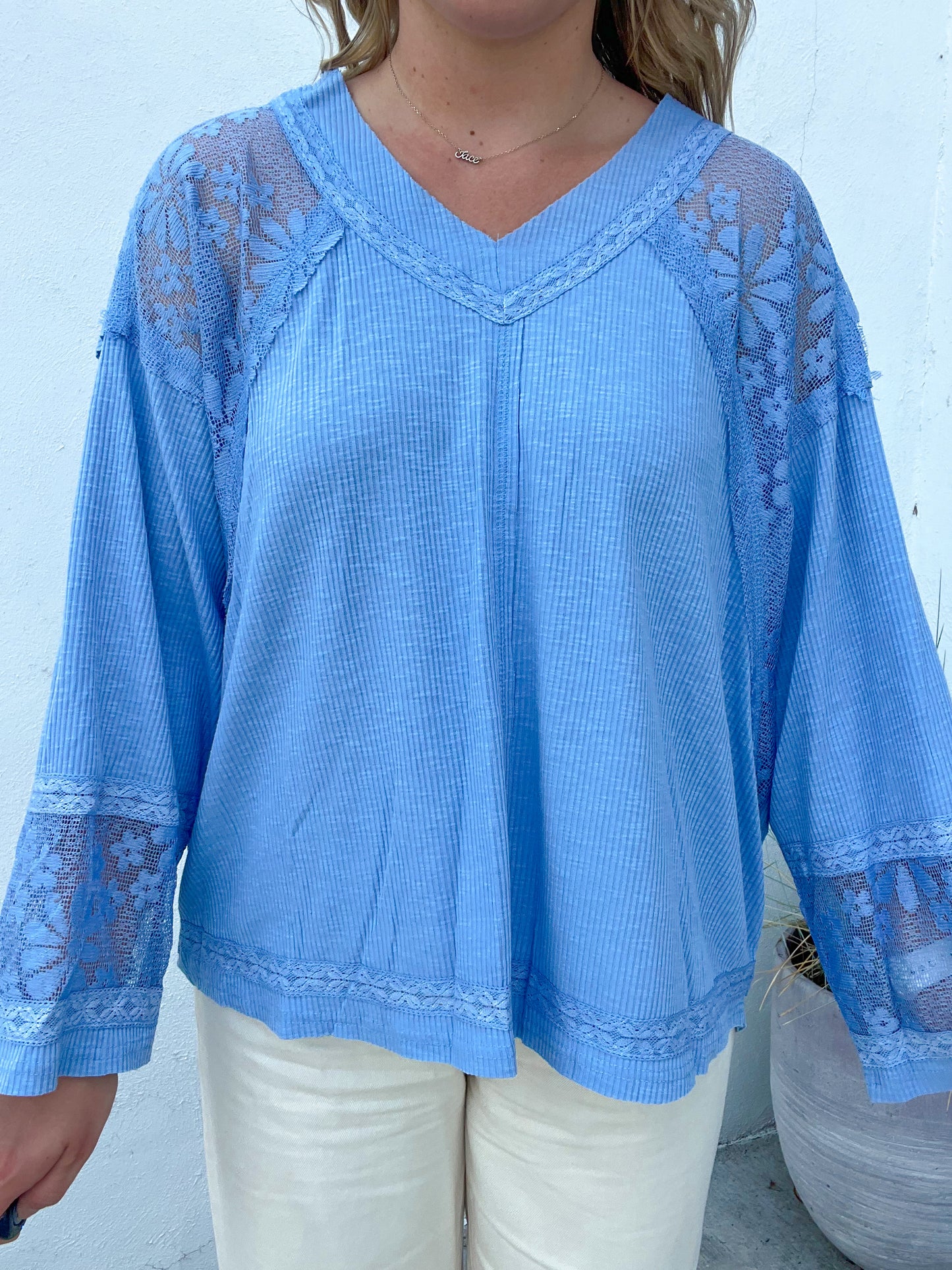 The Amy Top - BLUE