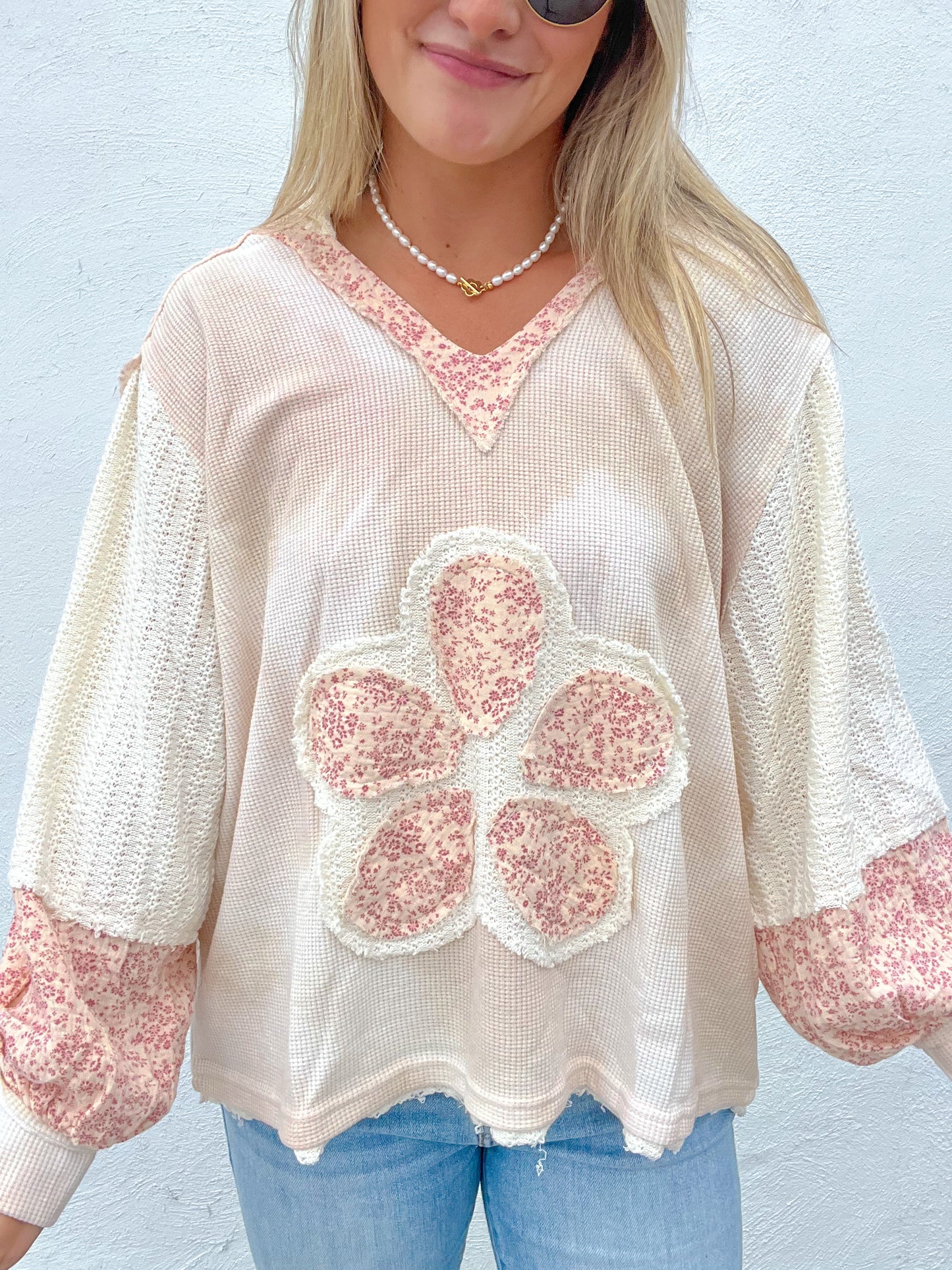 The Pink Floral Top