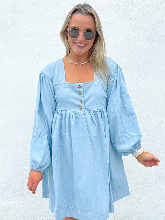 The Dallas Denim Dress