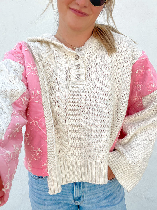 Cherry Blossom Sweater