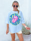 Rolling Stones Tee - Blue