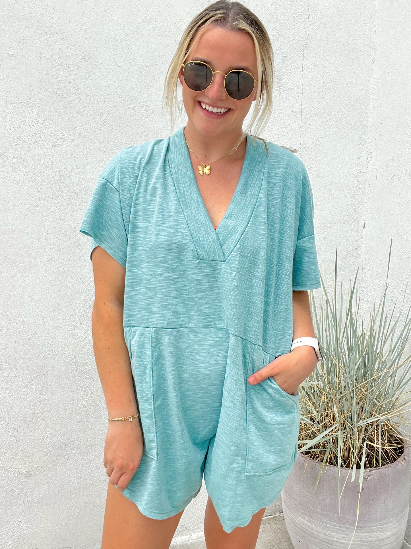 On The Go Romper