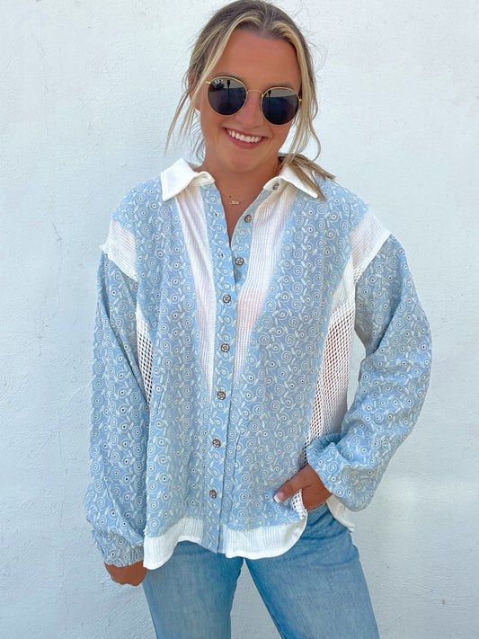 Darling Dreams Button Up