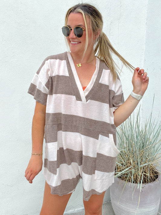 Better In Stripes Romper