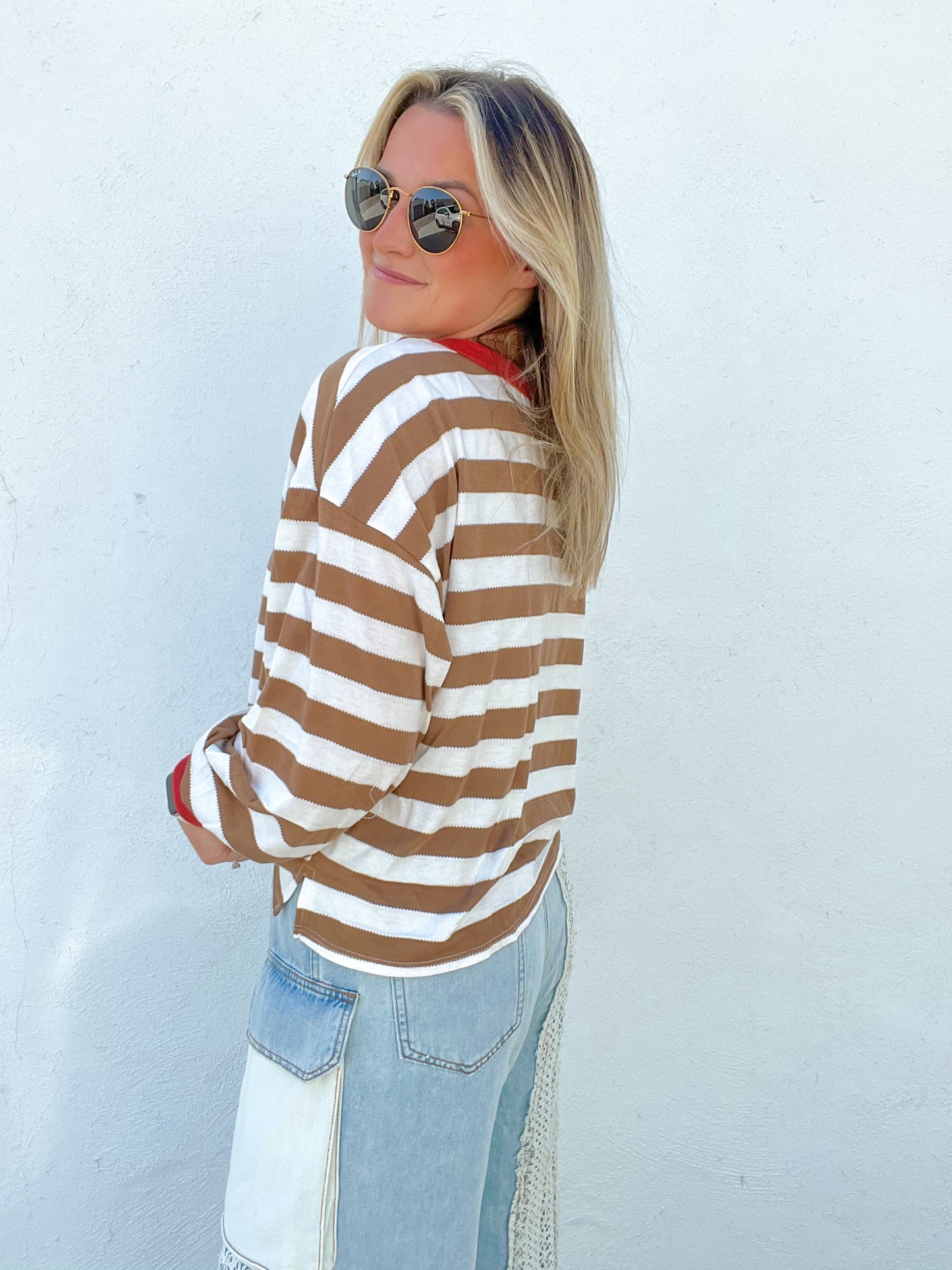 The Boathouse Striped Top