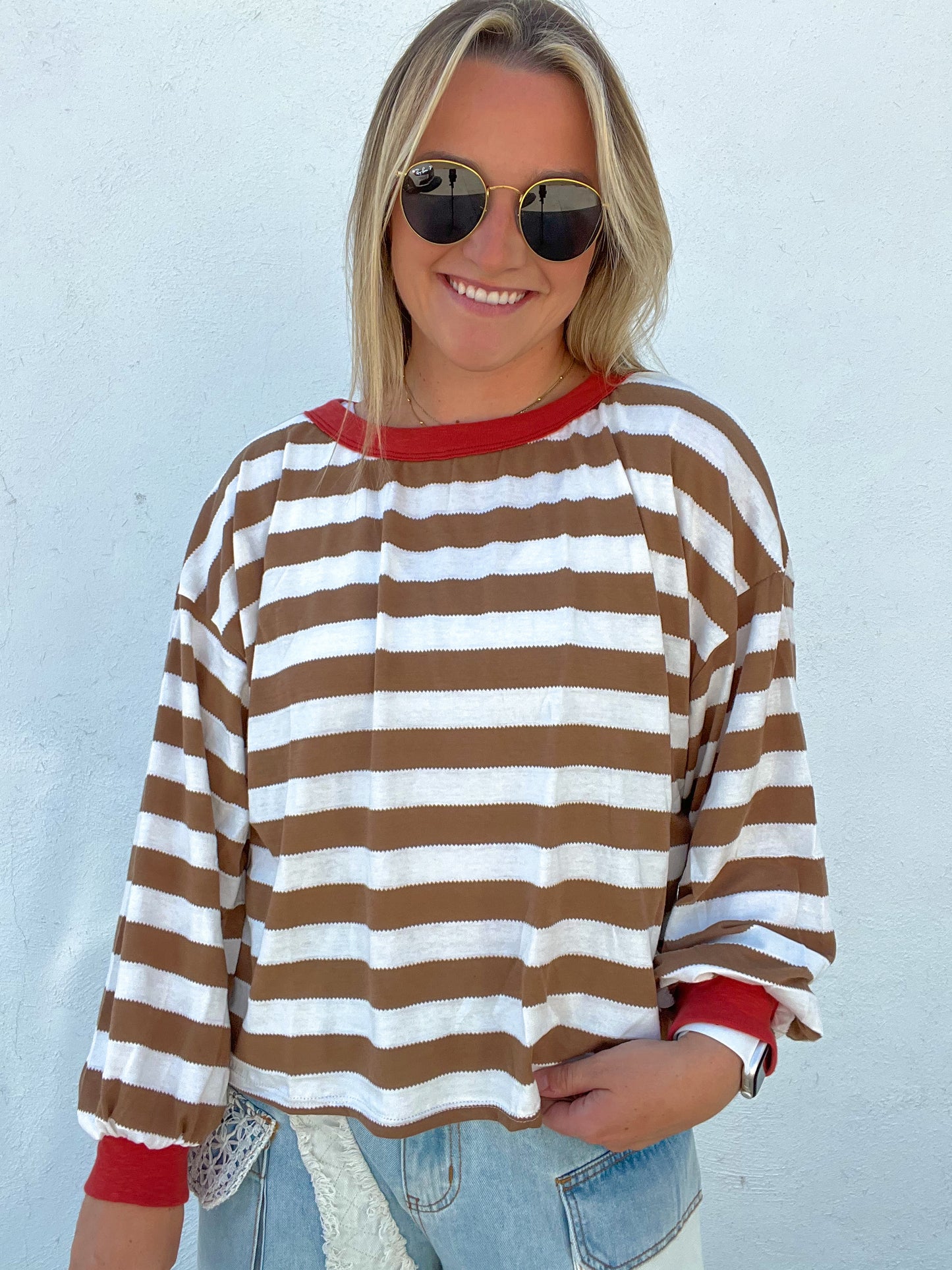 The Boathouse Striped Top