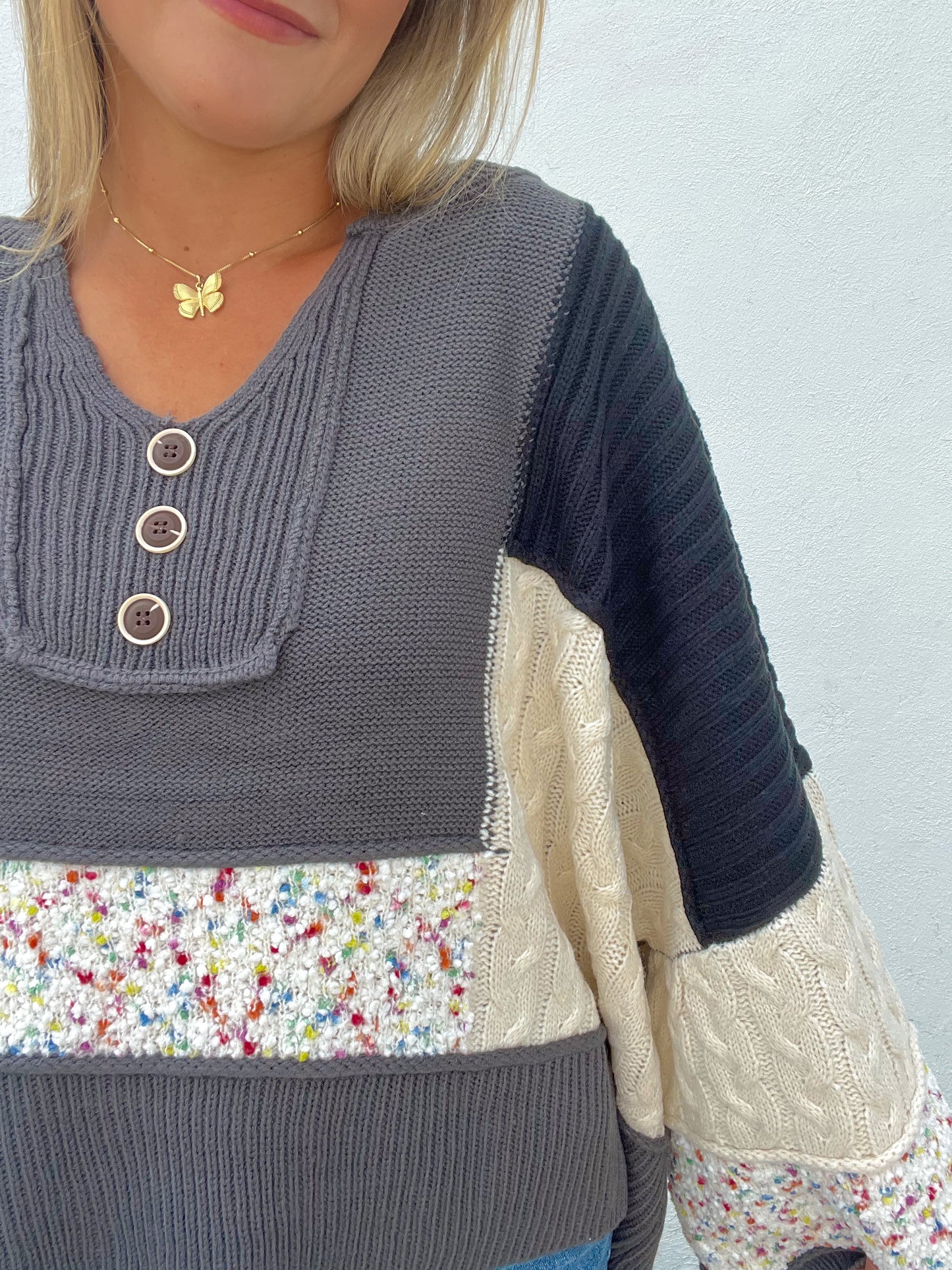 The Cozy Confetti Sweater